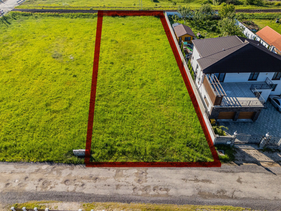 Teren pentru construcții în Cristian, cu potențial imens